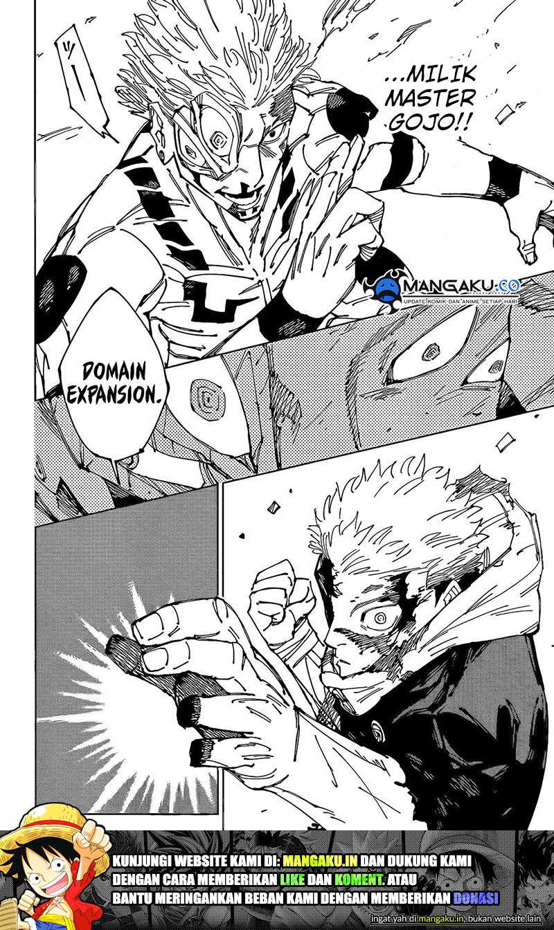 Jujutsu Kaisen Chapter 266 - halaman 19
