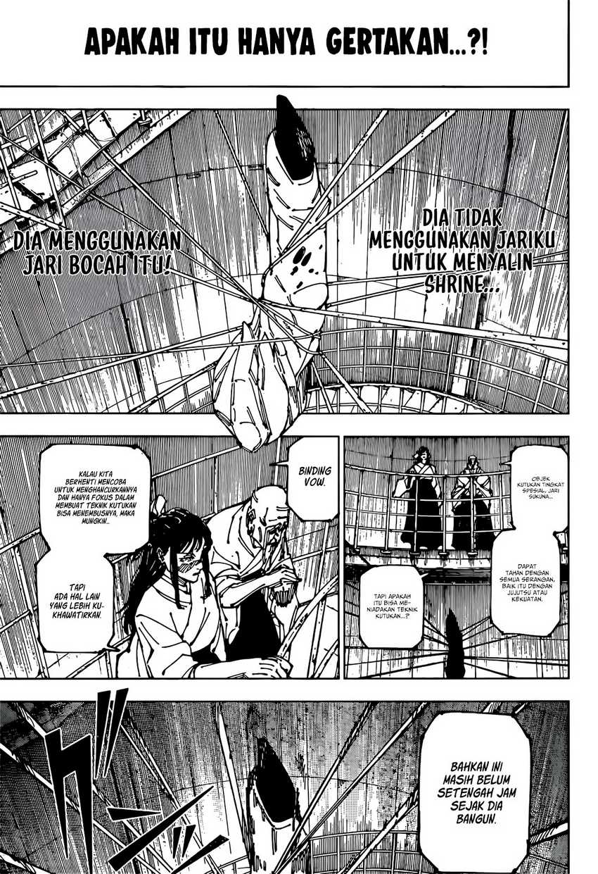 Jujutsu Kaisen Chapter 267 - halaman 11