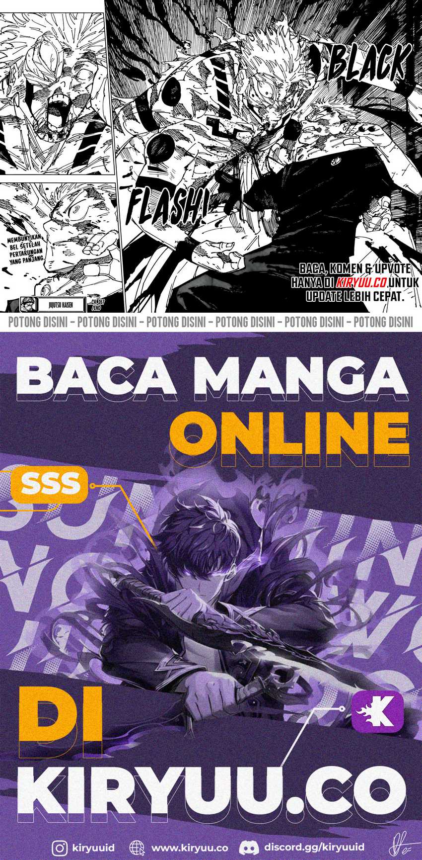 Jujutsu Kaisen Chapter 267 - halaman 21
