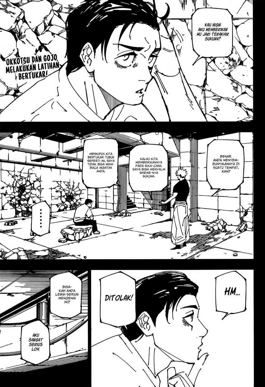 Jujutsu Kaisen Chapter 267 - halaman 5
