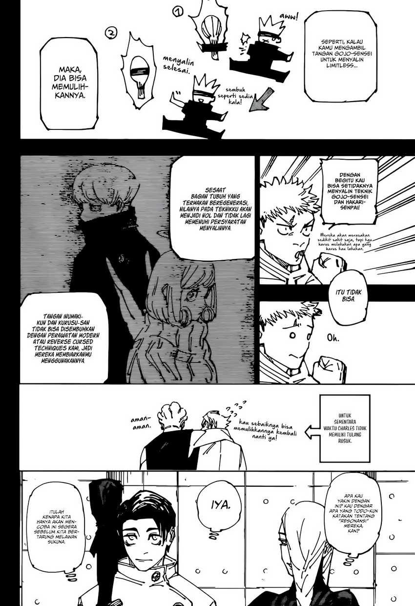 Jujutsu Kaisen Chapter 267 - halaman 8