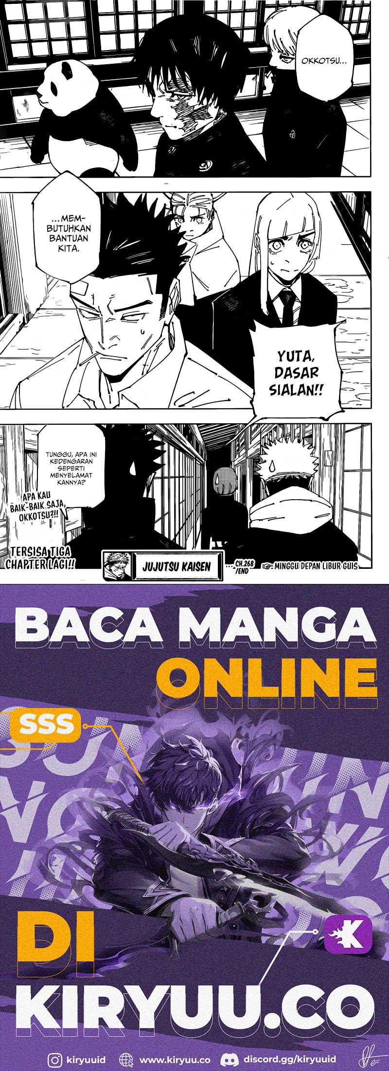 Jujutsu Kaisen Chapter 268 - halaman 20