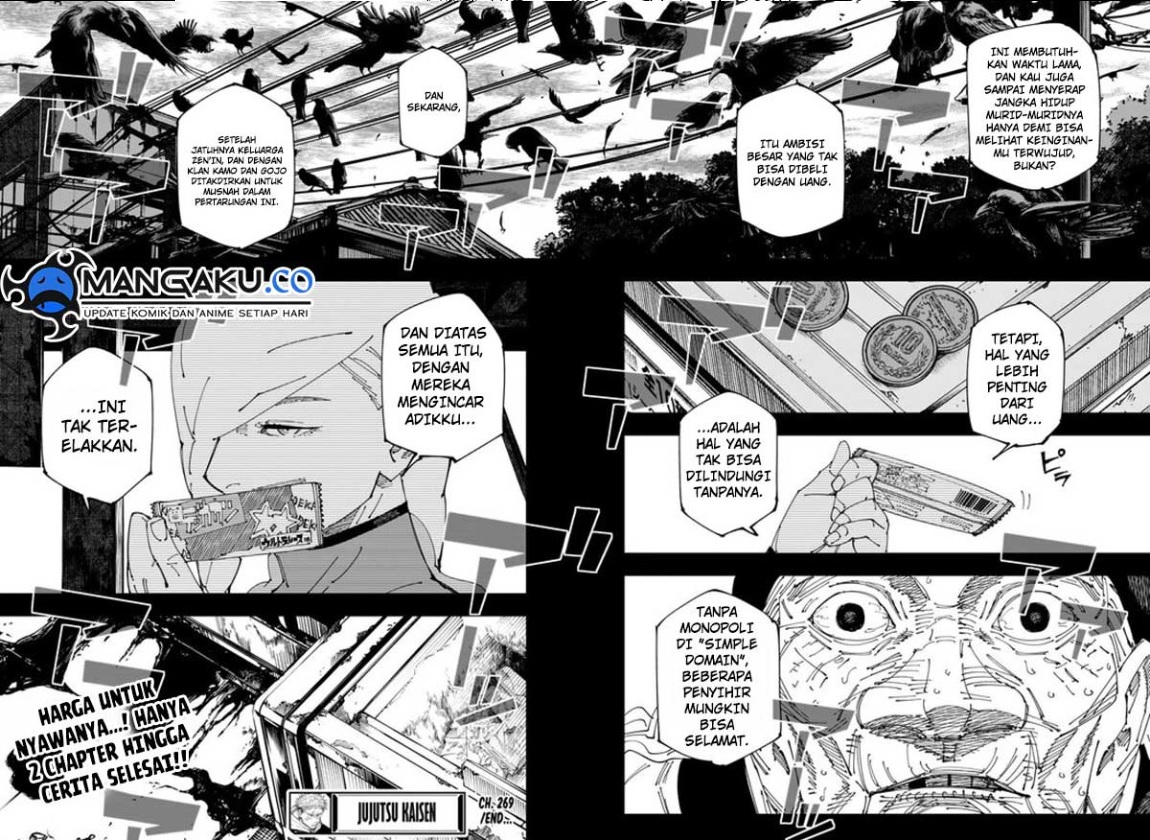 Jujutsu Kaisen Chapter 269 - halaman 12