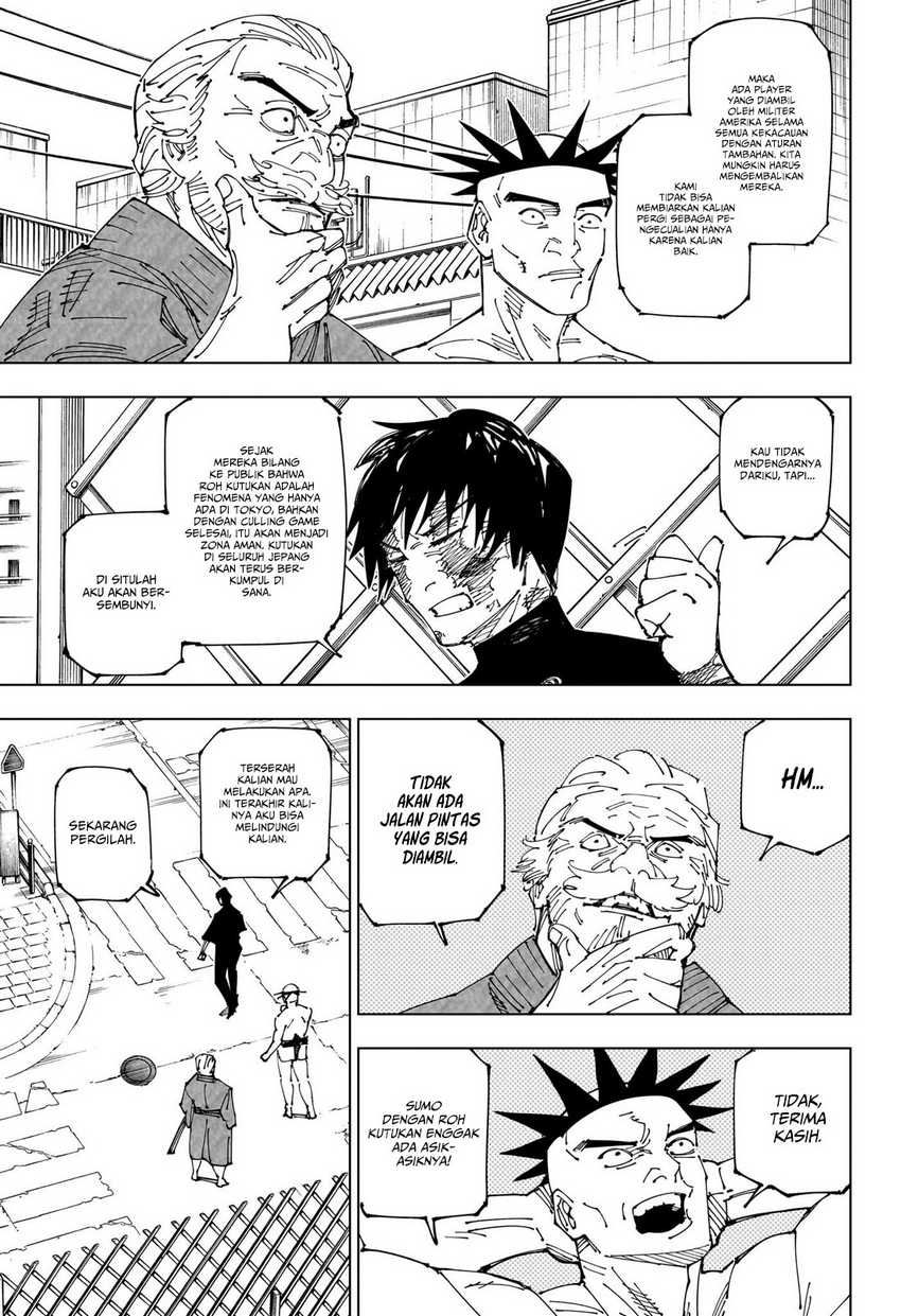 Jujutsu Kaisen Chapter 270 - halaman 7