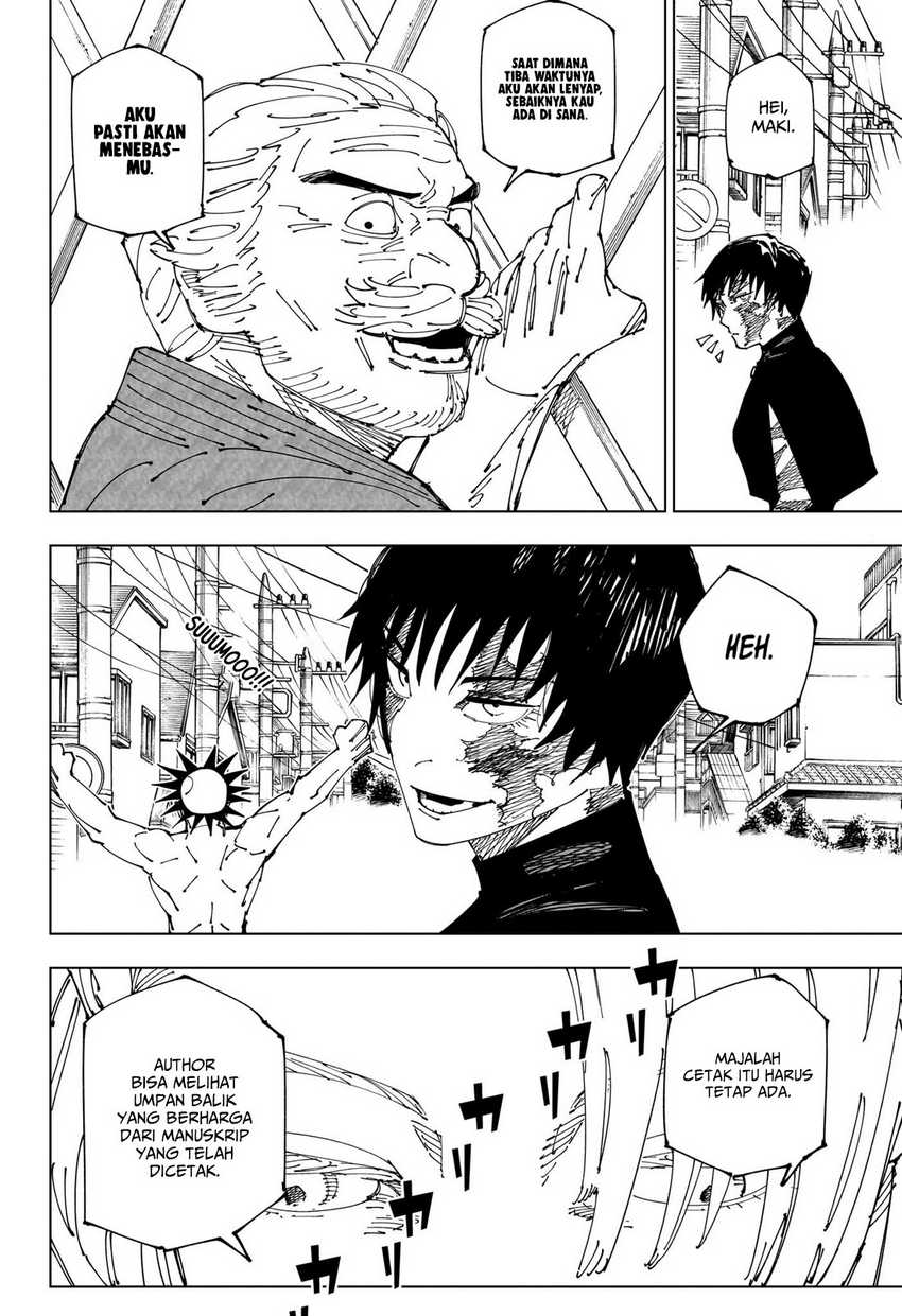 Jujutsu Kaisen Chapter 270 - halaman 8