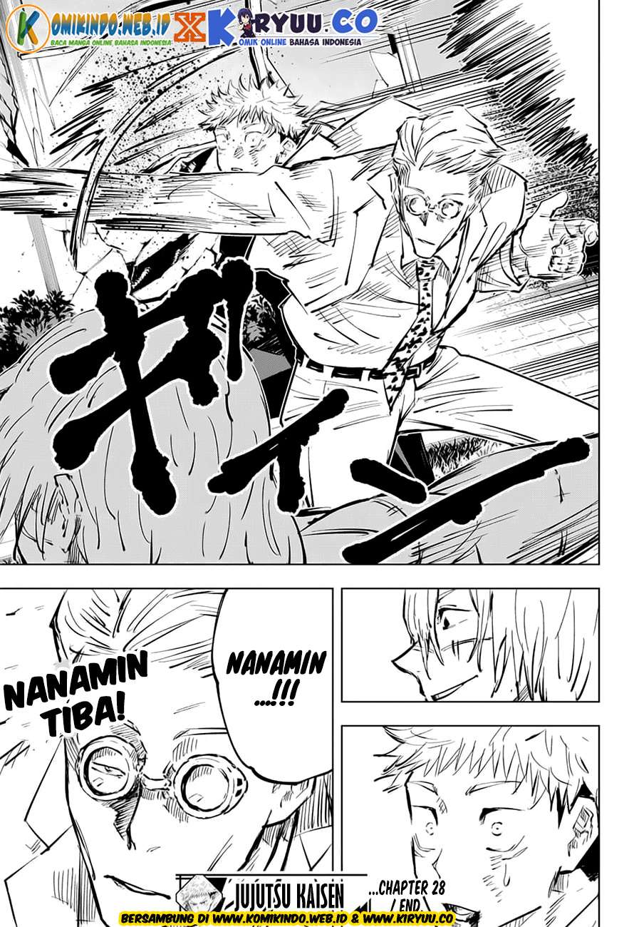 Jujutsu Kaisen Chapter 28 - halaman 23