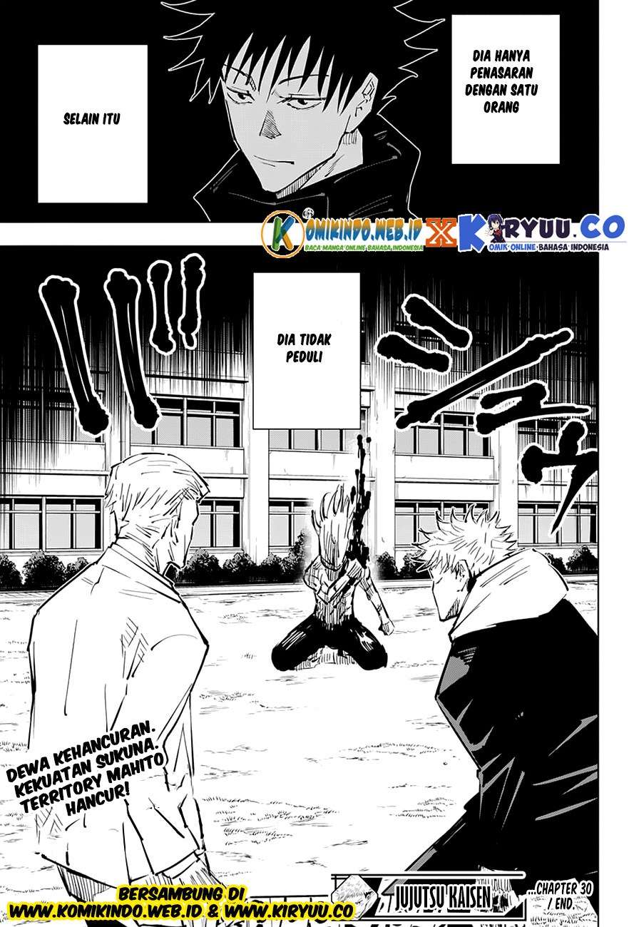 Jujutsu Kaisen Chapter 30 - halaman 21