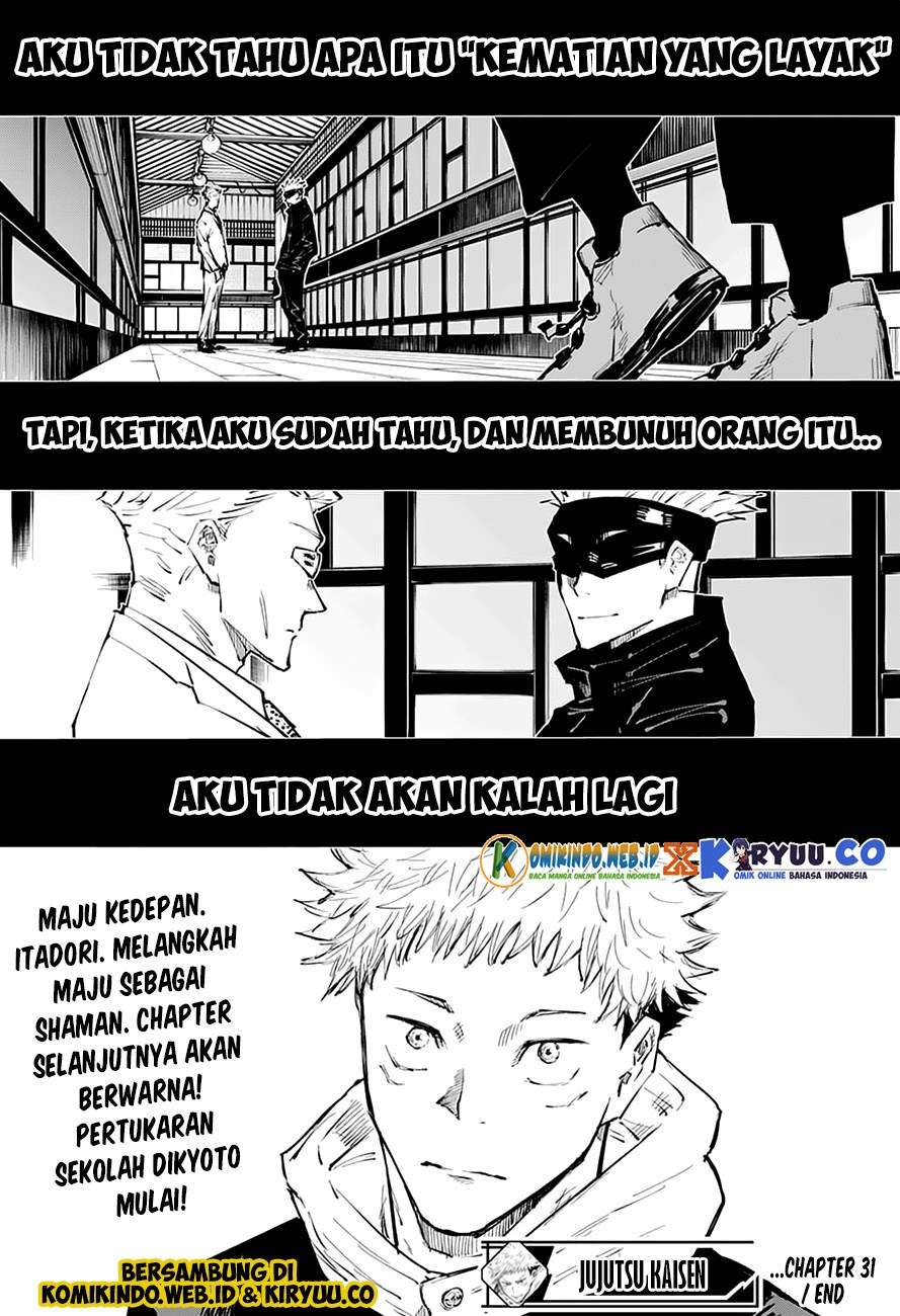 Jujutsu Kaisen Chapter 31 - halaman 23