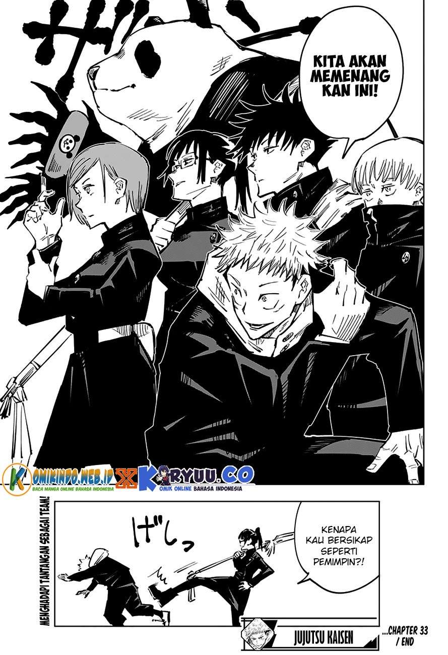 Jujutsu Kaisen Chapter 33 - halaman 21