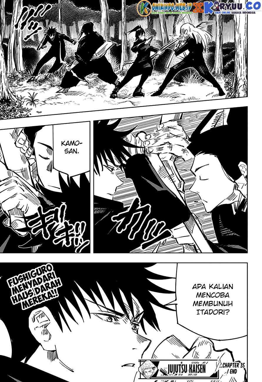 Jujutsu Kaisen Chapter 35 - halaman 22