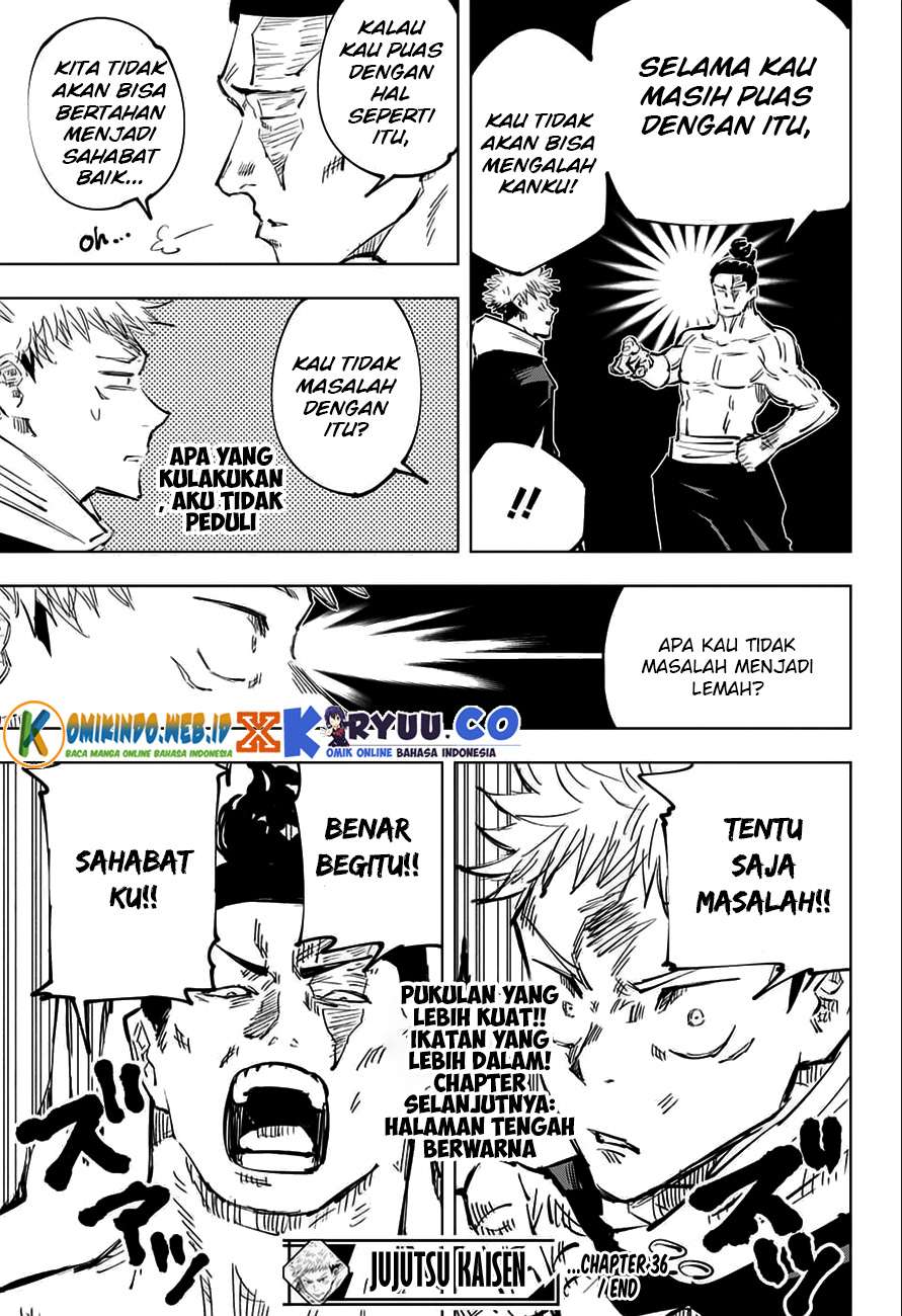 Jujutsu Kaisen Chapter 36 - halaman 22