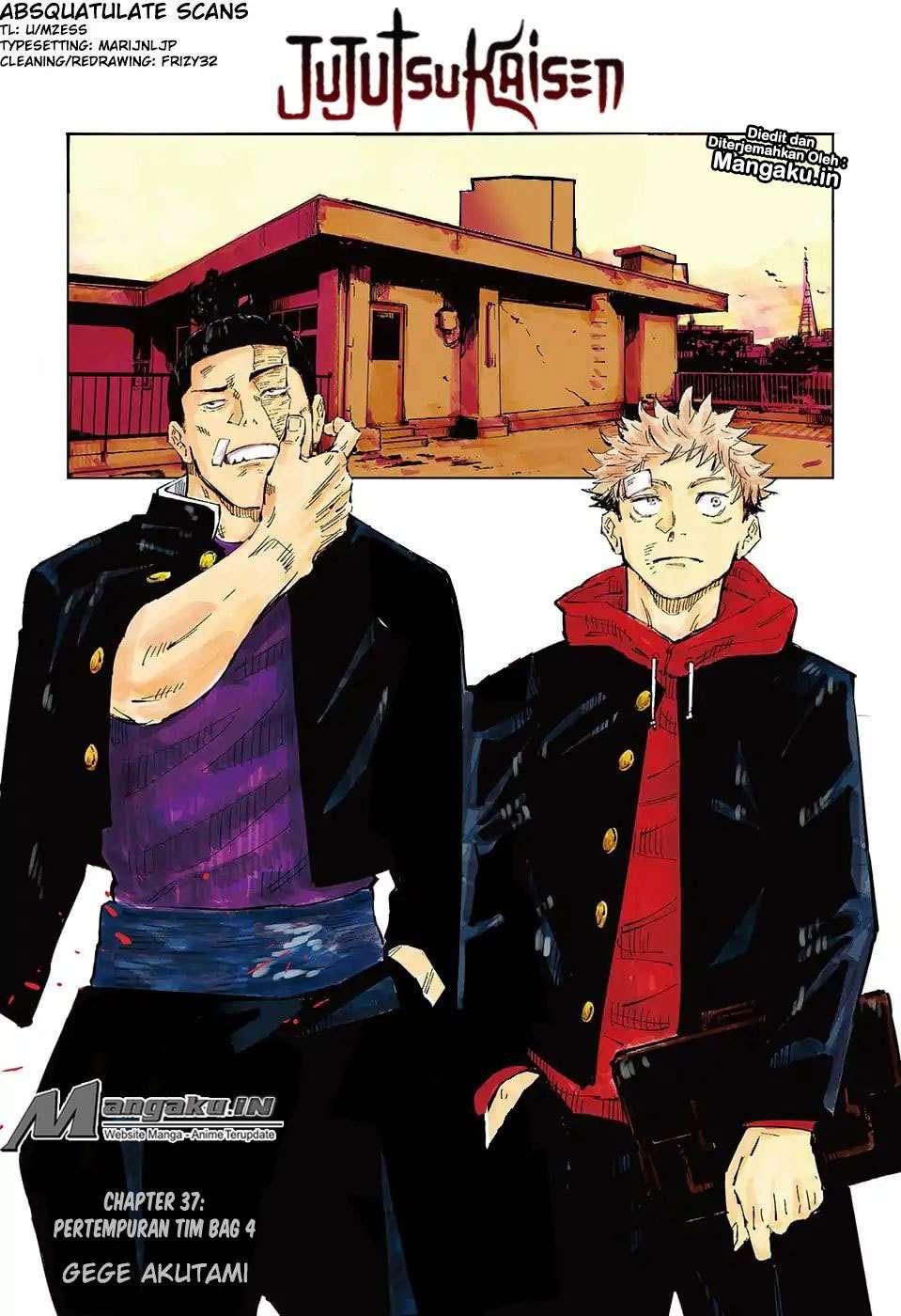 Jujutsu Kaisen Chapter 37 - halaman 2