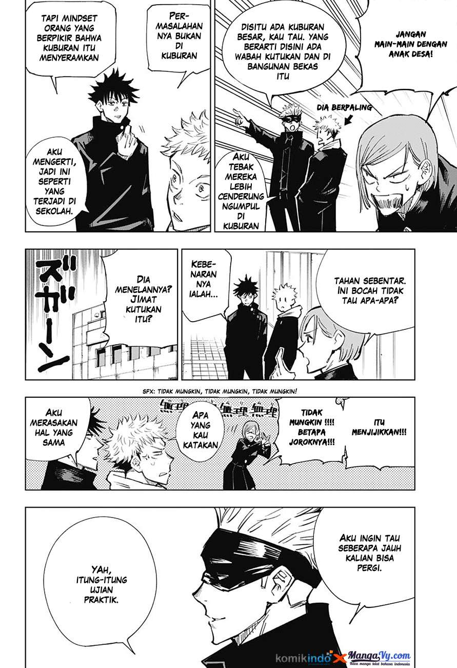 Jujutsu Kaisen Chapter 4 - halaman 10