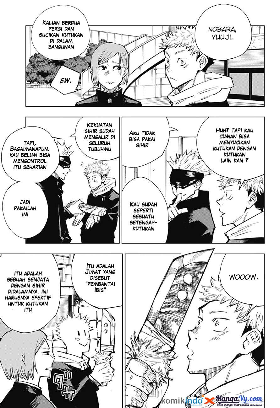Jujutsu Kaisen Chapter 4 - halaman 11