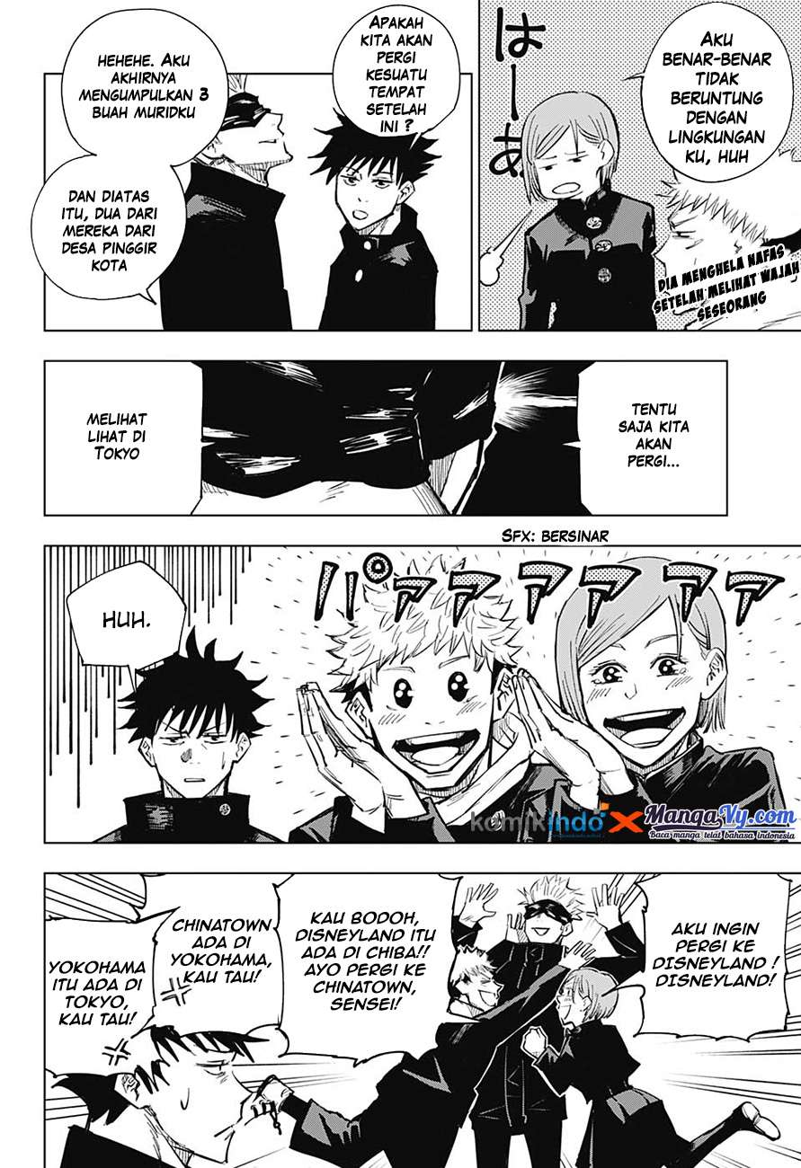 Jujutsu Kaisen Chapter 4 - halaman 8