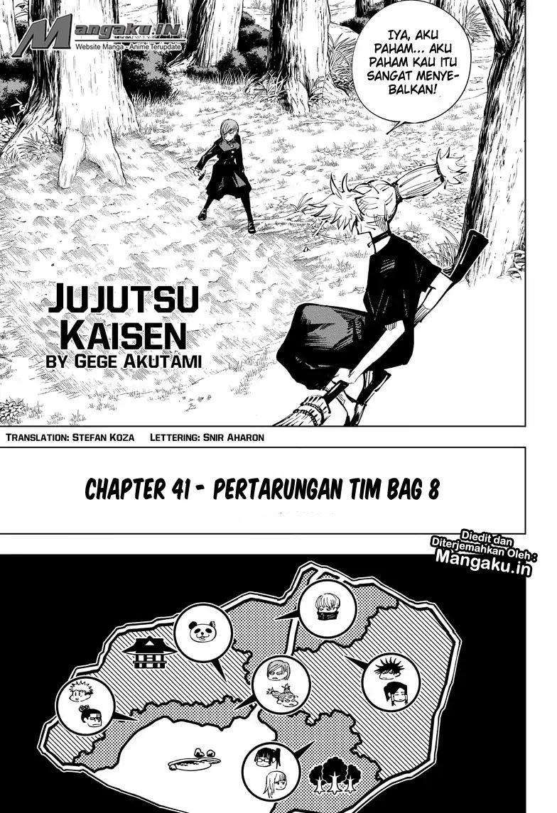 Jujutsu Kaisen Chapter 41 - halaman 2