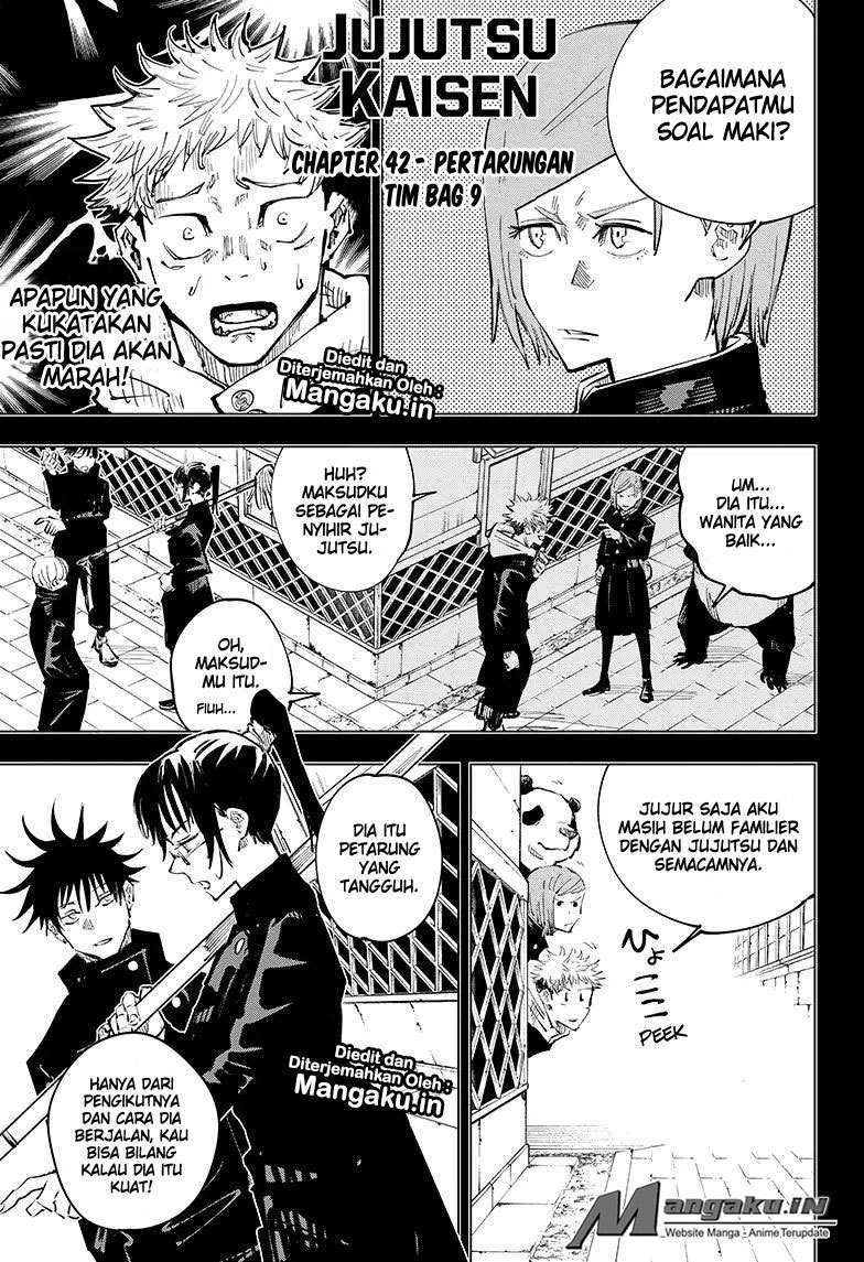 Jujutsu Kaisen Chapter 42 - halaman 2
