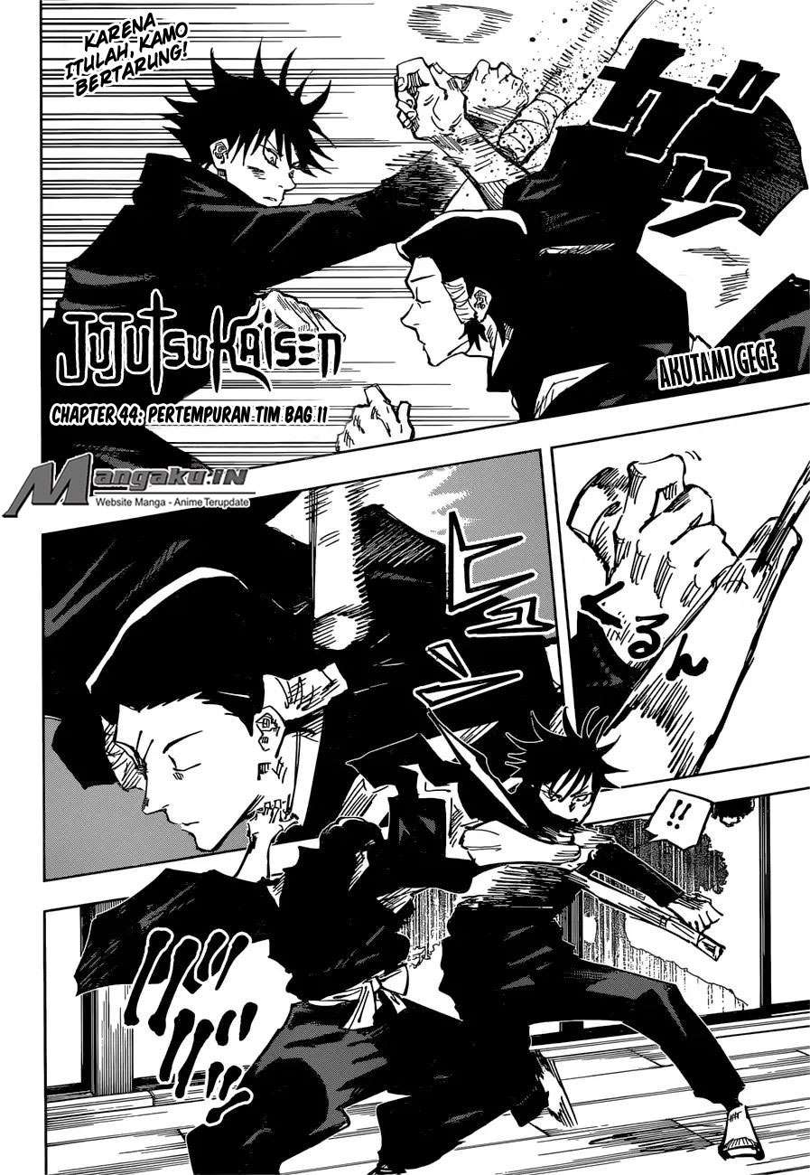 Jujutsu Kaisen Chapter 44 - halaman 3