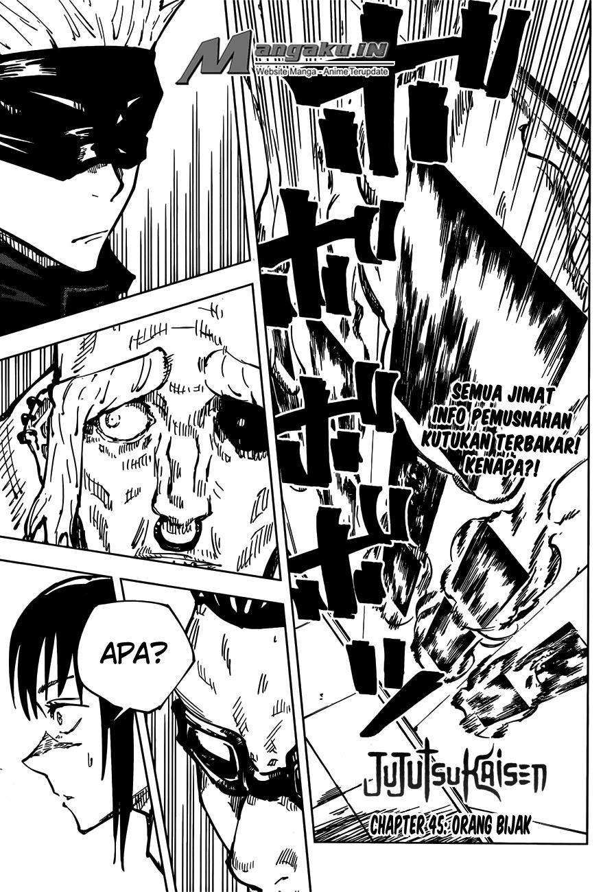 Jujutsu Kaisen Chapter 45 - halaman 2