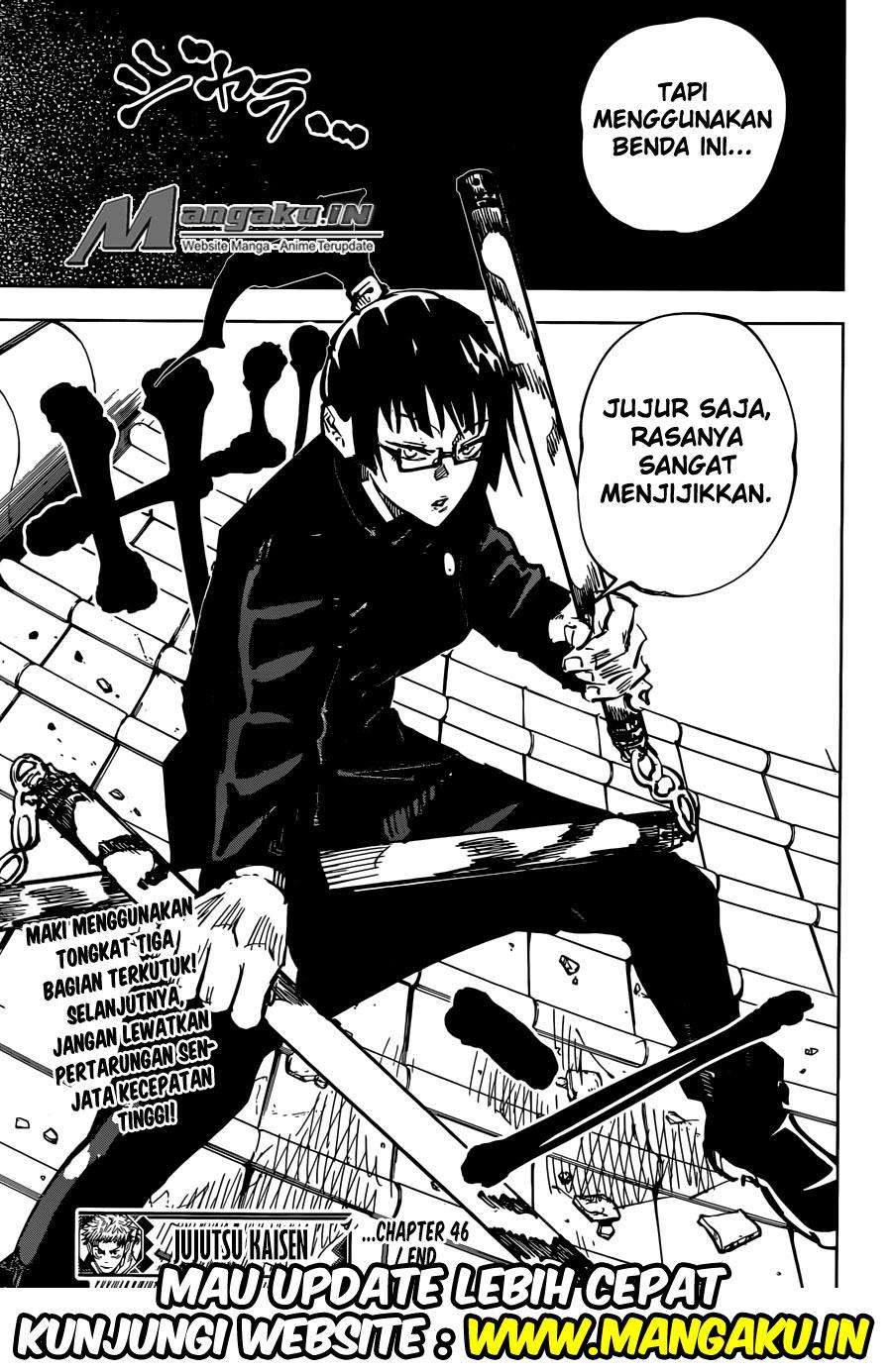 Jujutsu Kaisen Chapter 46 - halaman 22