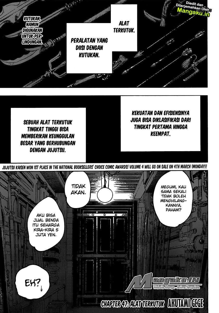 Jujutsu Kaisen Chapter 47 - halaman 2