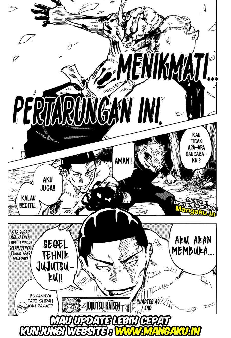 Jujutsu Kaisen Chapter 49 - halaman 21