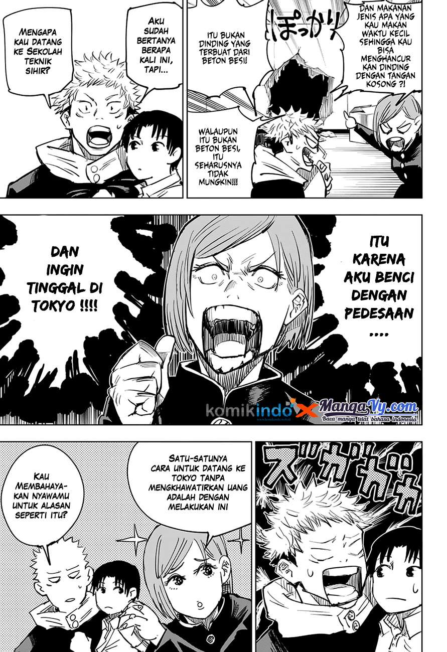 Jujutsu Kaisen Chapter 5 - halaman 17