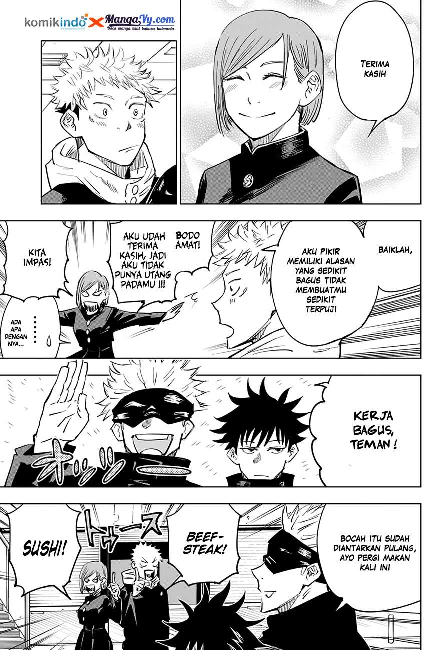 Jujutsu Kaisen Chapter 5 - halaman 19