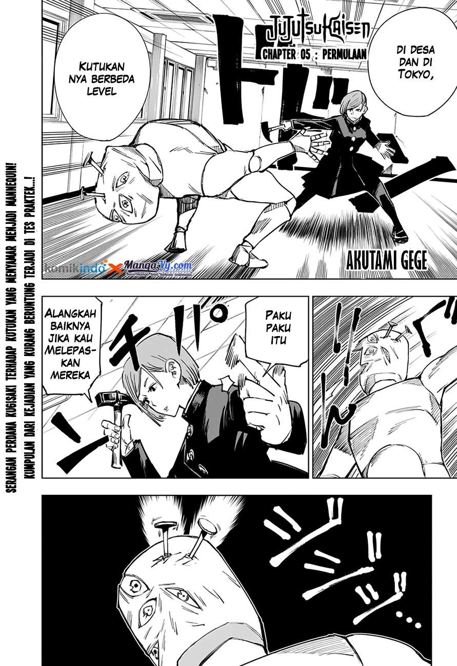 Jujutsu Kaisen Chapter 5 - halaman 2
