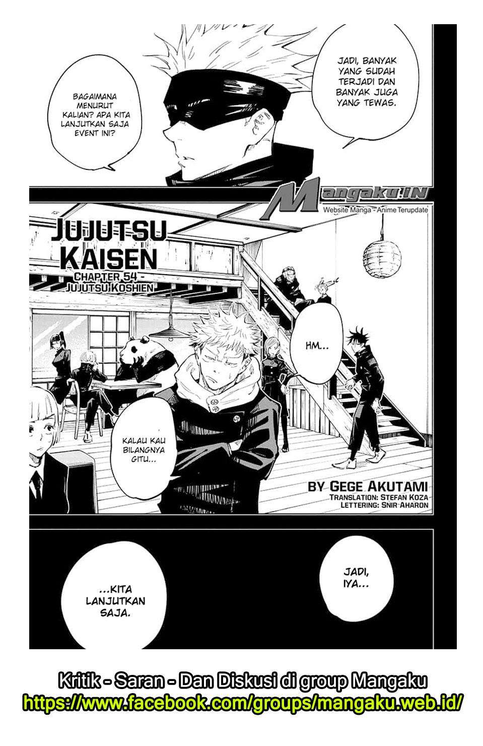 Jujutsu Kaisen Chapter 54 - halaman 2