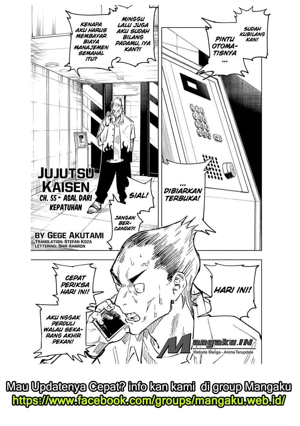 Jujutsu Kaisen Chapter 55 - halaman 2