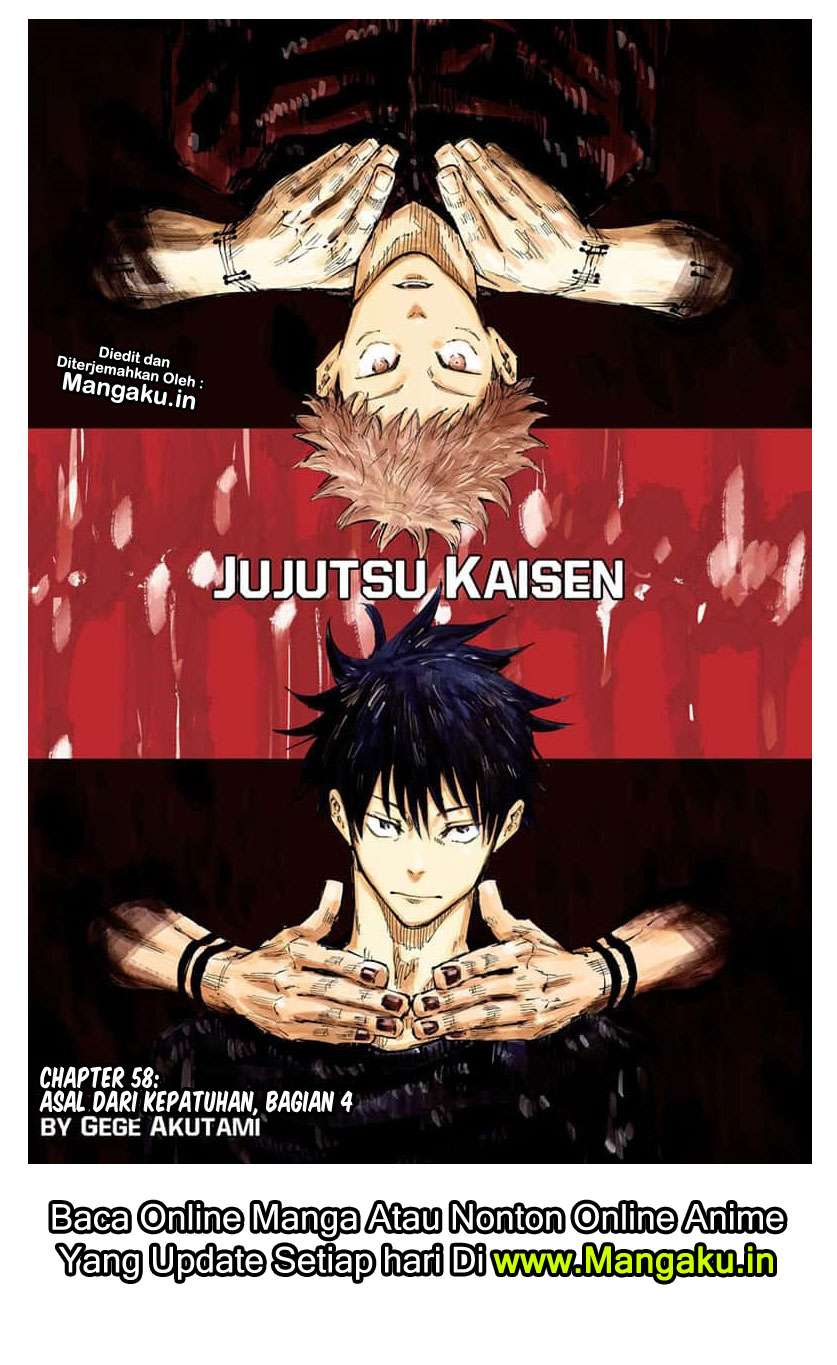 Jujutsu Kaisen Chapter 58 - halaman 2