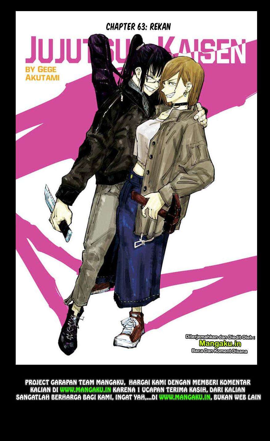 Jujutsu Kaisen Chapter 63 - halaman 2