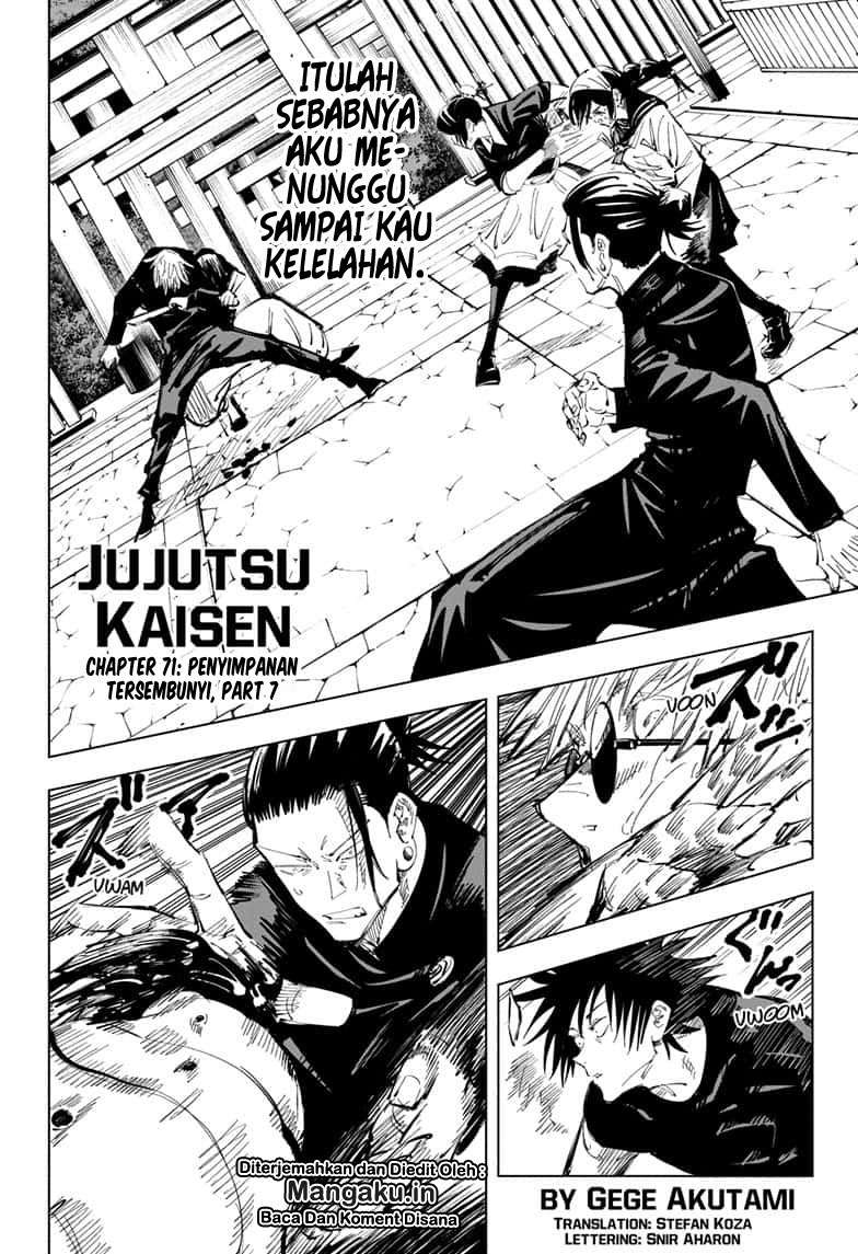 Jujutsu Kaisen Chapter 71 - halaman 3