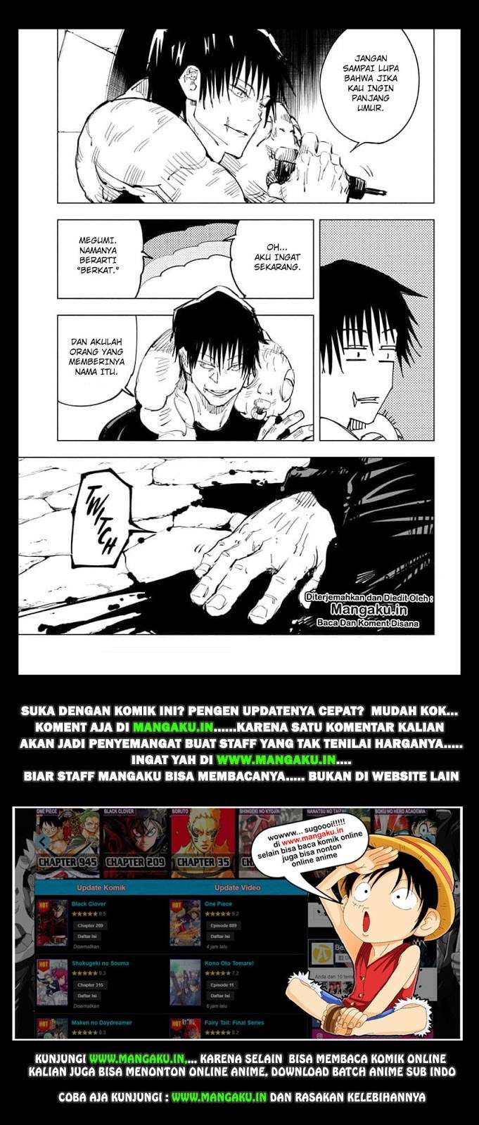 Jujutsu Kaisen Chapter 73 - halaman 19