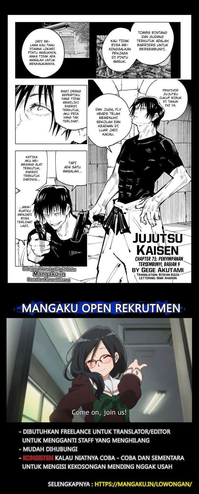 Jujutsu Kaisen Chapter 73 - halaman 2