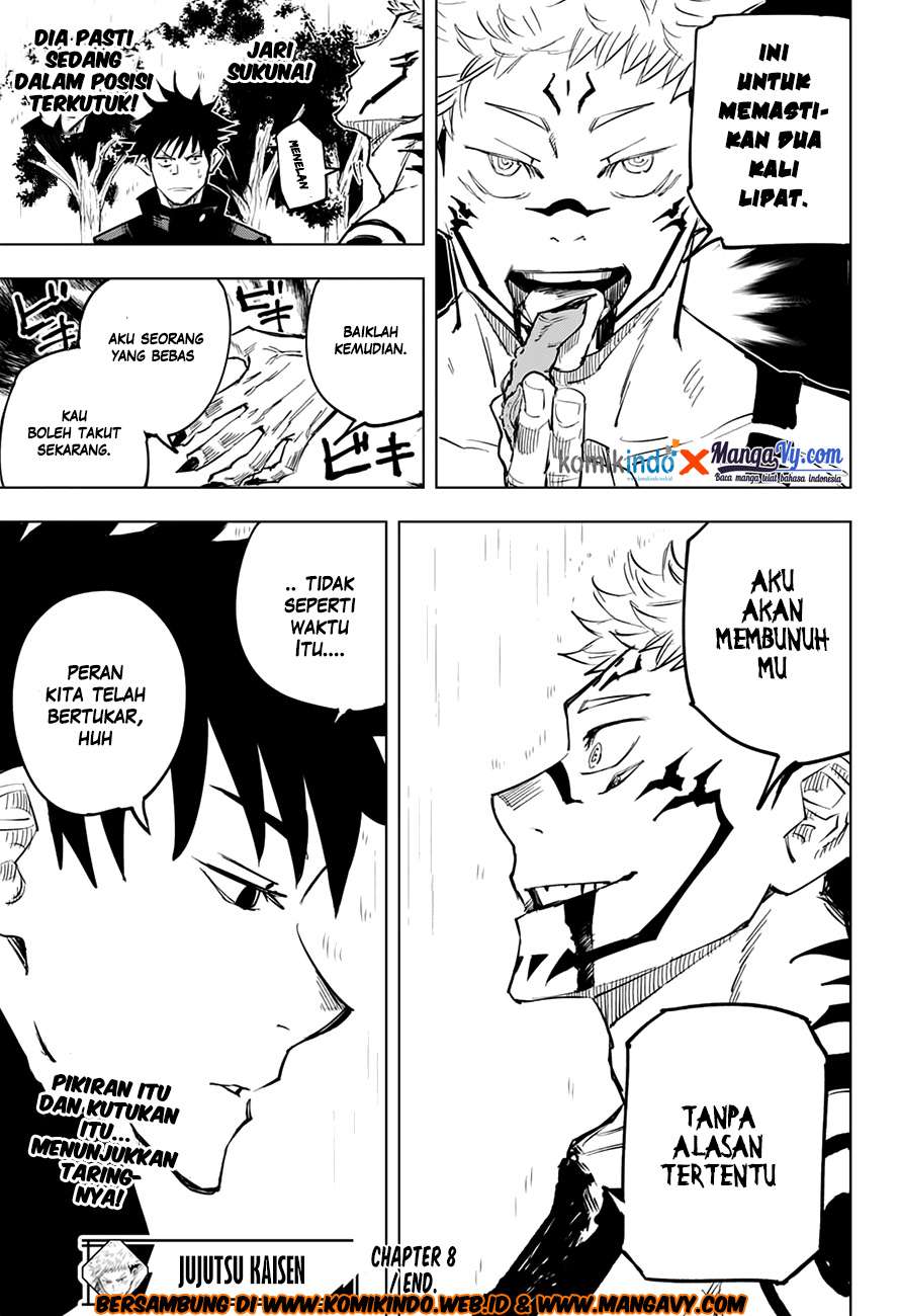 Jujutsu Kaisen Chapter 8 - halaman 21