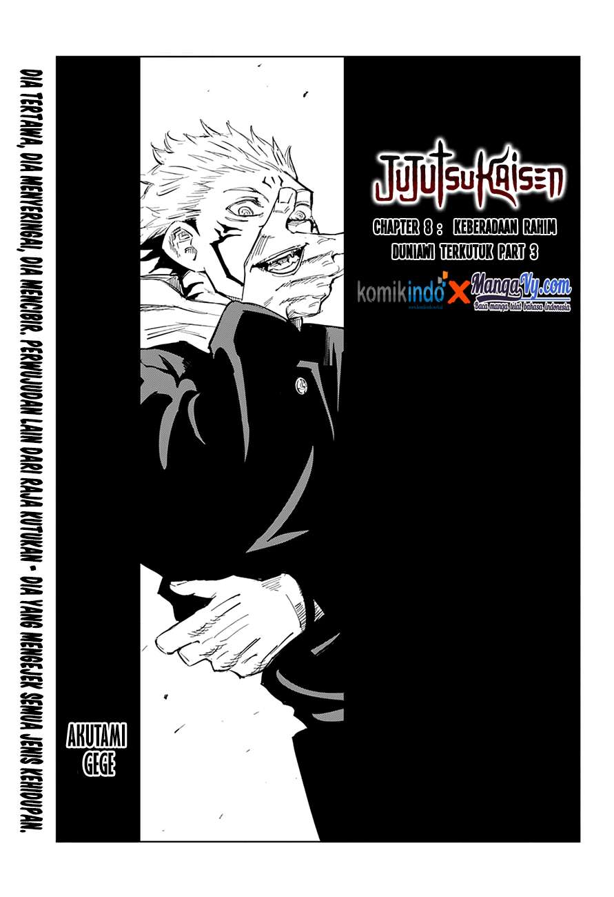 Jujutsu Kaisen Chapter 8 - halaman 3