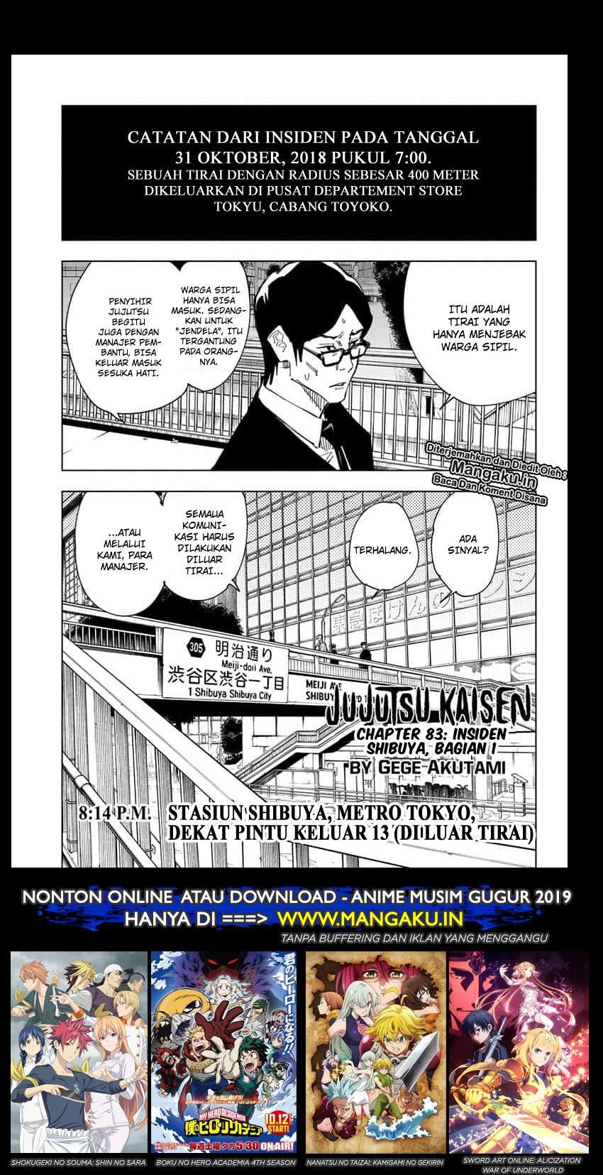 Jujutsu Kaisen Chapter 83 - halaman 2