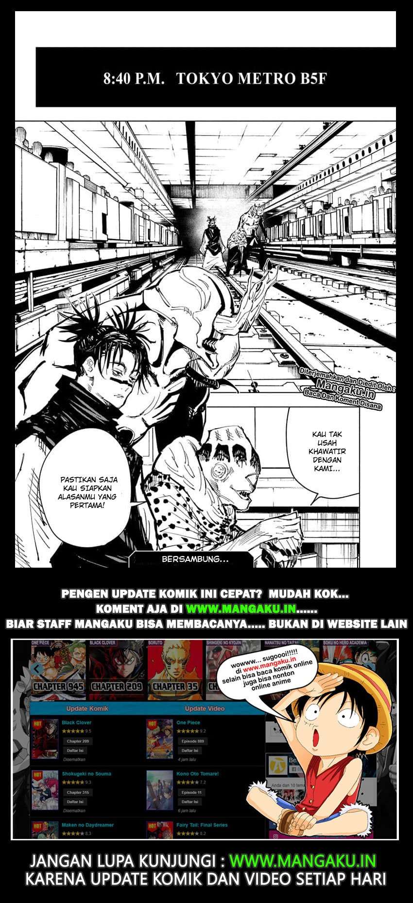 Jujutsu Kaisen Chapter 83 - halaman 20