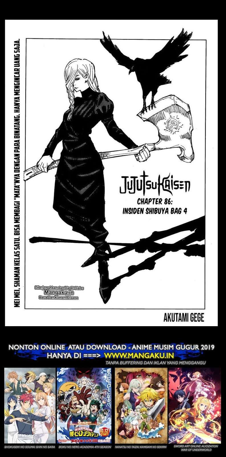 Jujutsu Kaisen Chapter 86 - halaman 2