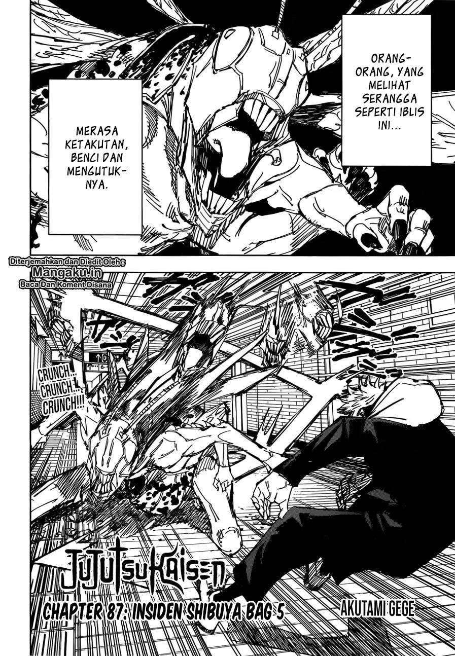 Jujutsu Kaisen Chapter 87 - halaman 3