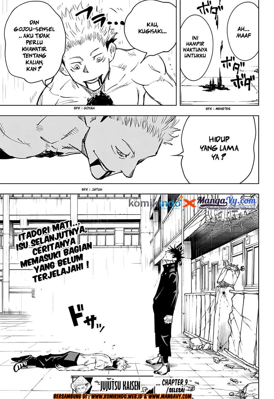 Jujutsu Kaisen Chapter 9 - halaman 22