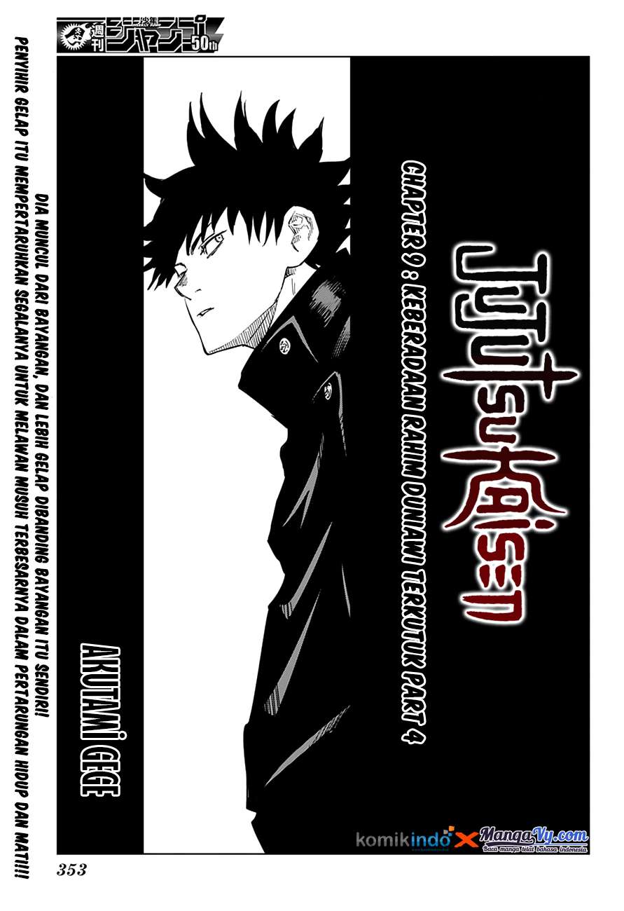 Jujutsu Kaisen Chapter 9 - halaman 3