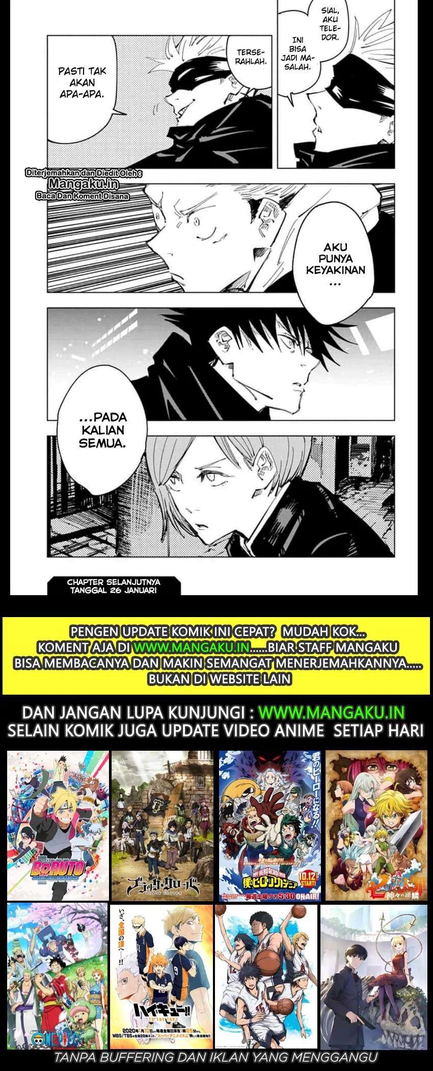 Jujutsu Kaisen Chapter 91 - halaman 20