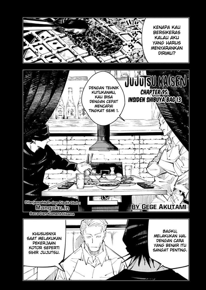 Jujutsu Kaisen Chapter 95 - halaman 2