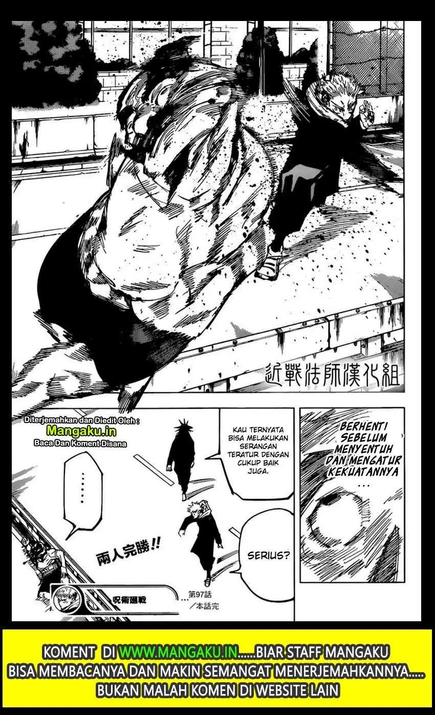 Jujutsu Kaisen Chapter 97 - halaman 20