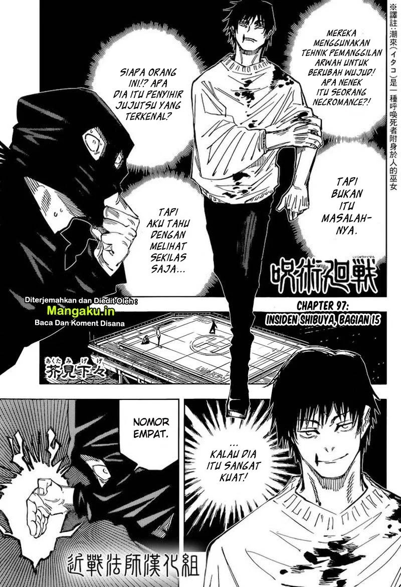 Jujutsu Kaisen Chapter 97 - halaman 3