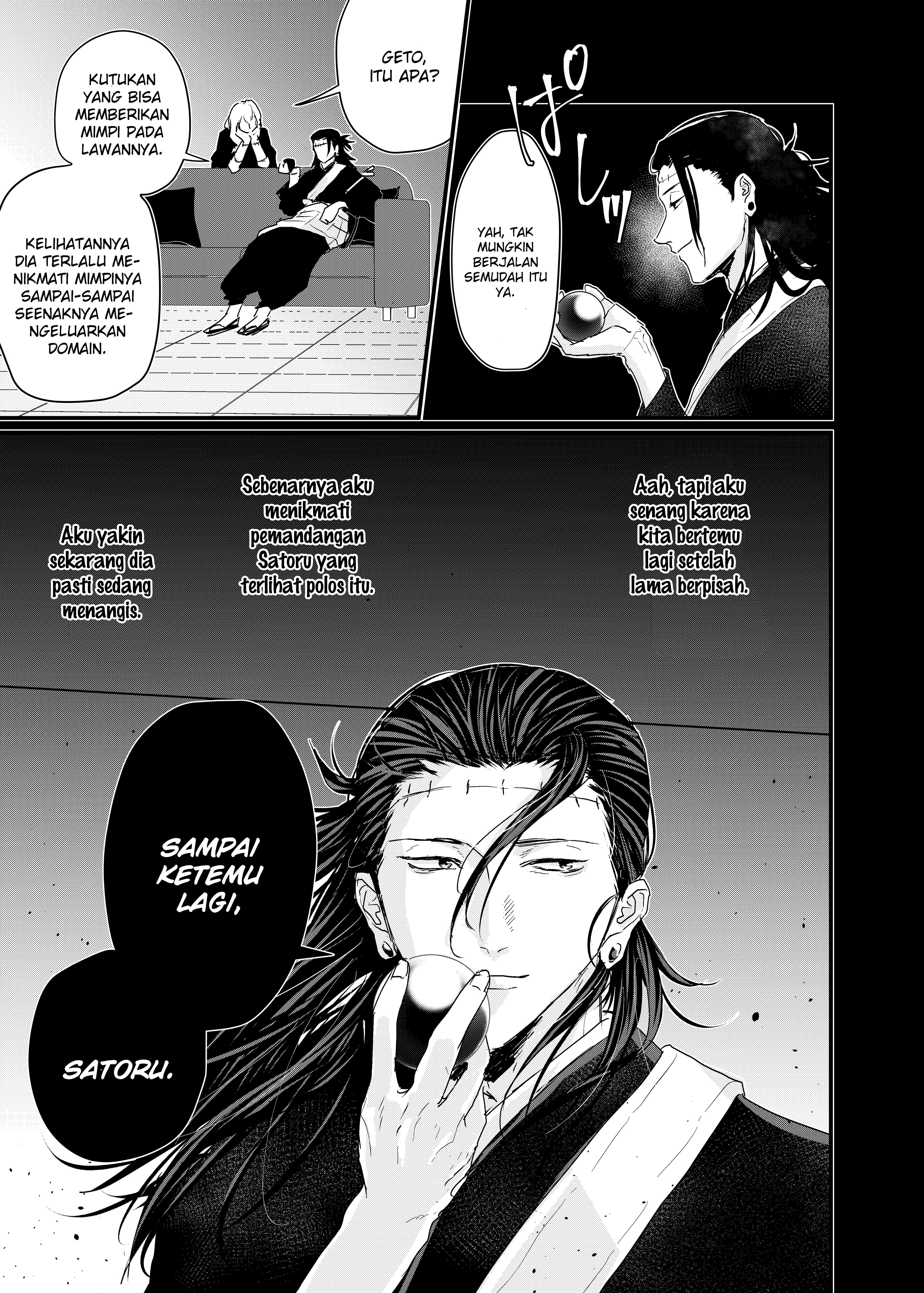 Jujutsu Kaisen - Manjushage no Yume no Naka Chapter 0 - halaman 36