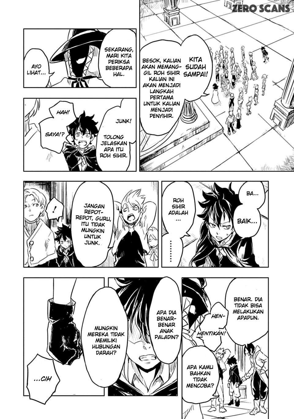 Junk the Black Shadow Chapter 1 - halaman 6